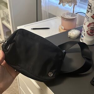 lululemon athletica Black belt bag